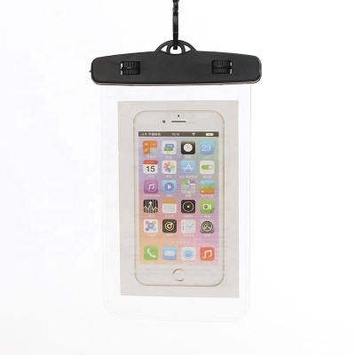 Transparent Waterproof Dry bag Swimming Pouch Bag For Cell Phone